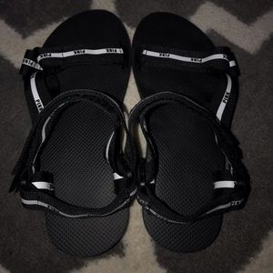 VS pink strap sandals / SMALL